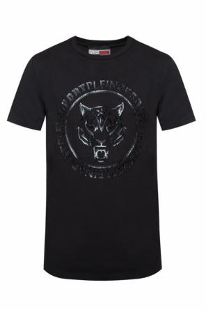 T-shirt with motif of tiger head, zdjęcie 1 T-shirt with motif of tiger head od Plein Sport